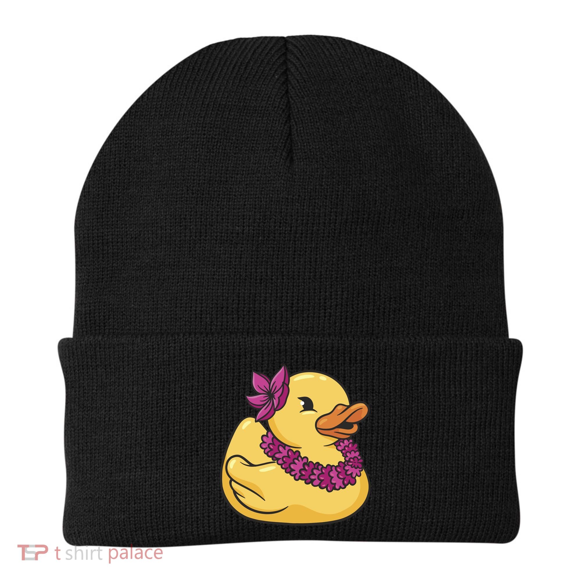 Hawaiian Rubber Ducky Beanie