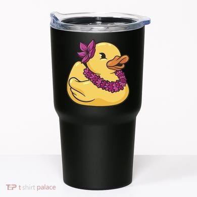 Hawaiian Rubber Ducky Tumbler