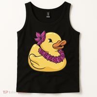 Hawaiian Rubber Ducky Tank Top thumb 2