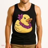 Hawaiian Rubber Ducky Tank Top thumb 3