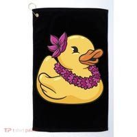 Hawaiian Rubber Ducky Golf Towel thumb 0
