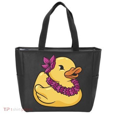 Hawaiian Rubber Ducky Tote Bag