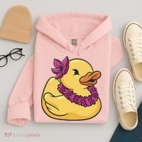 Hawaiian Rubber Ducky Hoodie thumb 4