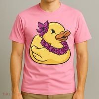 Hawaiian Rubber Ducky T-Shirt thumb 3