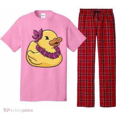 Hawaiian Rubber Ducky Pajama Set