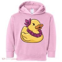 Hawaiian Rubber Ducky Toddler Hoodie thumb 0