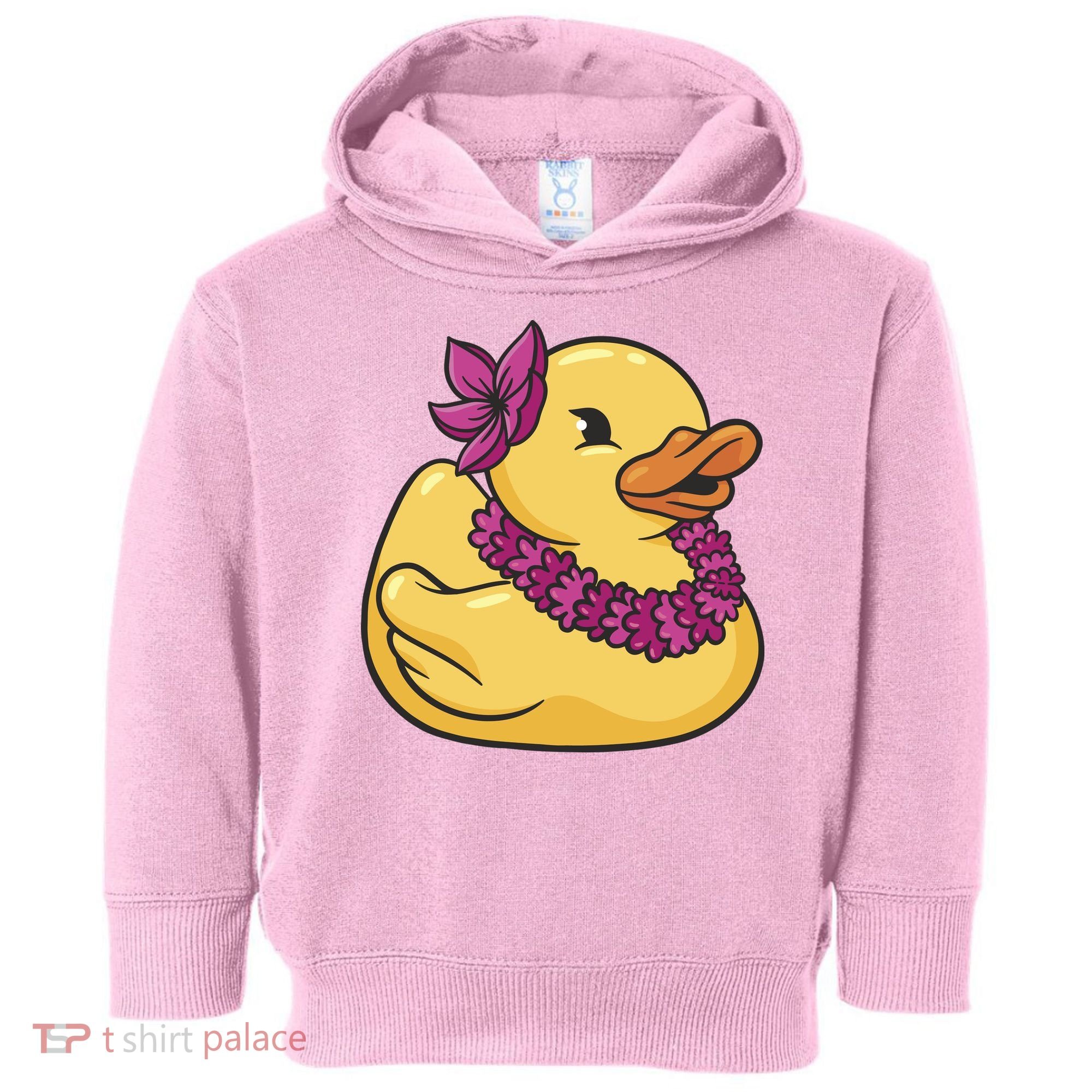Hawaiian Rubber Ducky Toddler Hoodie