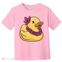 Hawaiian Rubber Ducky Toddler T-Shirt thumb 0