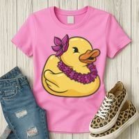 Hawaiian Rubber Ducky Women's T-Shirt thumb 3