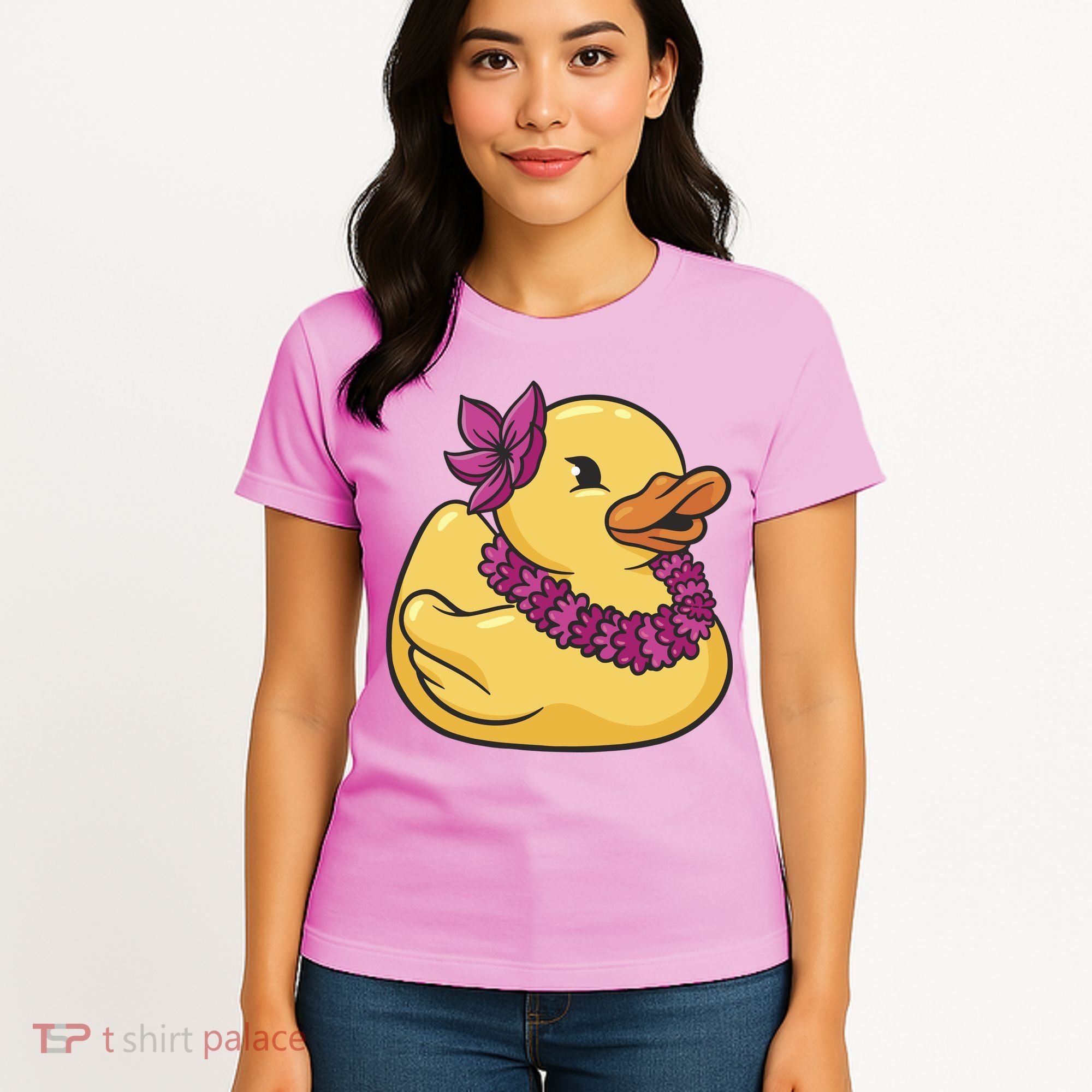 Hawaiian Rubber Ducky Women's T-Shirt