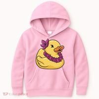 Hawaiian Rubber Ducky Kids Hoodie thumb 0