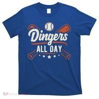 Home Runs Dingers All Day Baseball Home Run Dinger Gift T-Shirt thumb 0