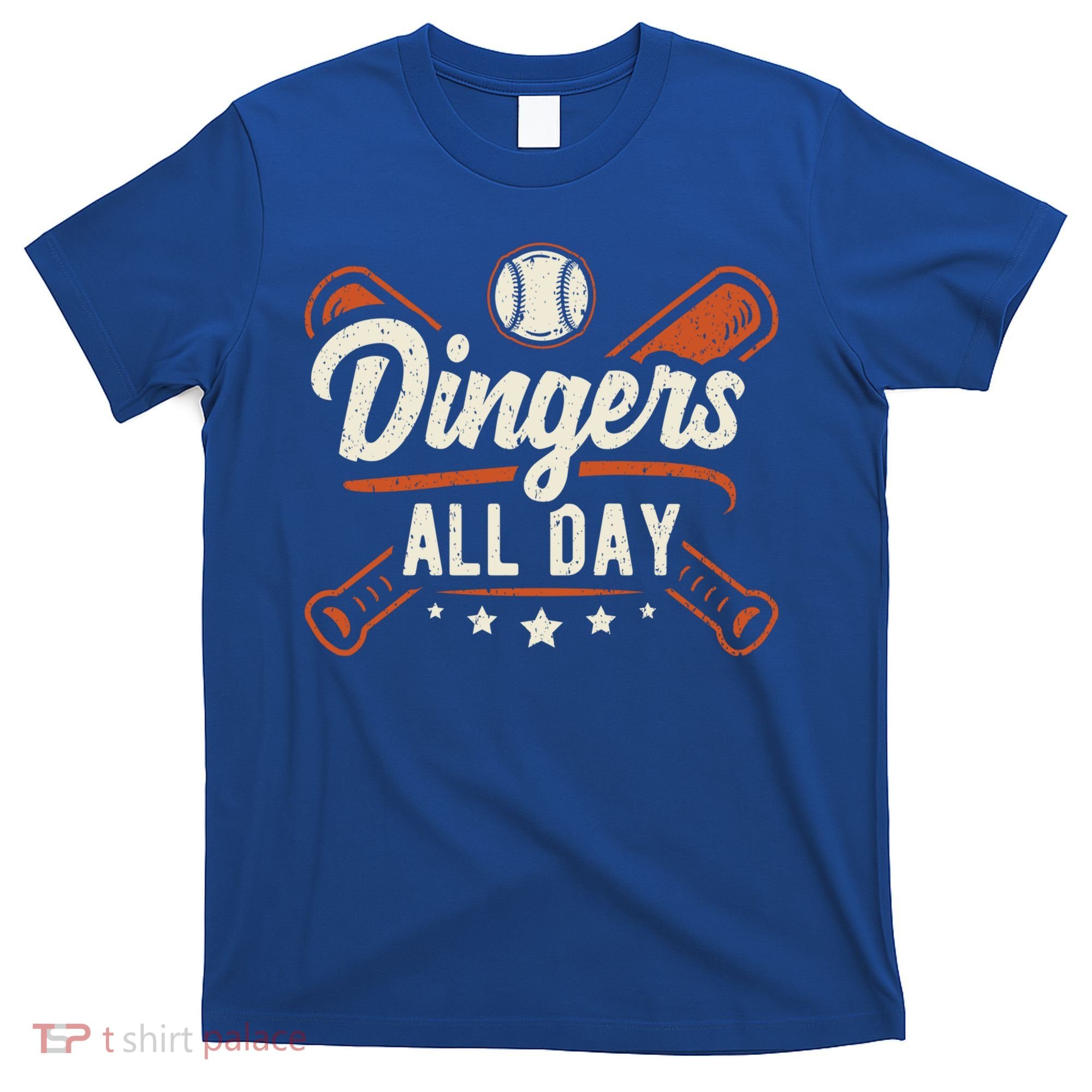 Home Runs Dingers All Day Baseball Home Run Dinger Gift T-Shirt