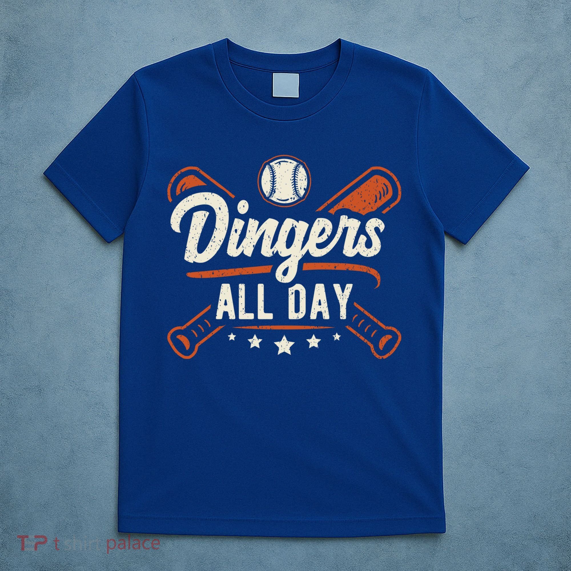 Home Runs Dingers All Day Baseball Home Run Dinger Gift T-Shirt