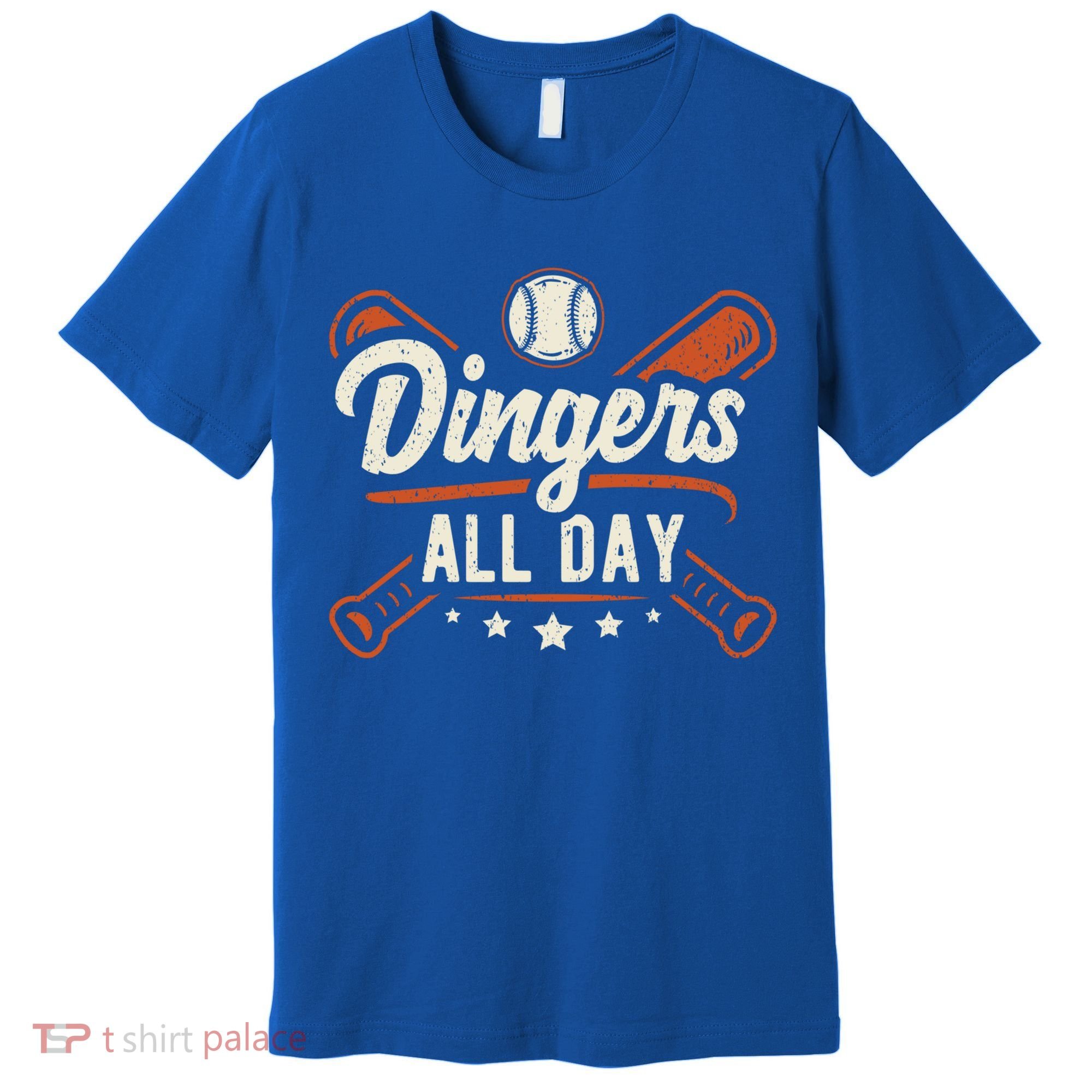 Home Runs Dingers All Day Baseball Home Run Dinger Gift Premium T-Shirt