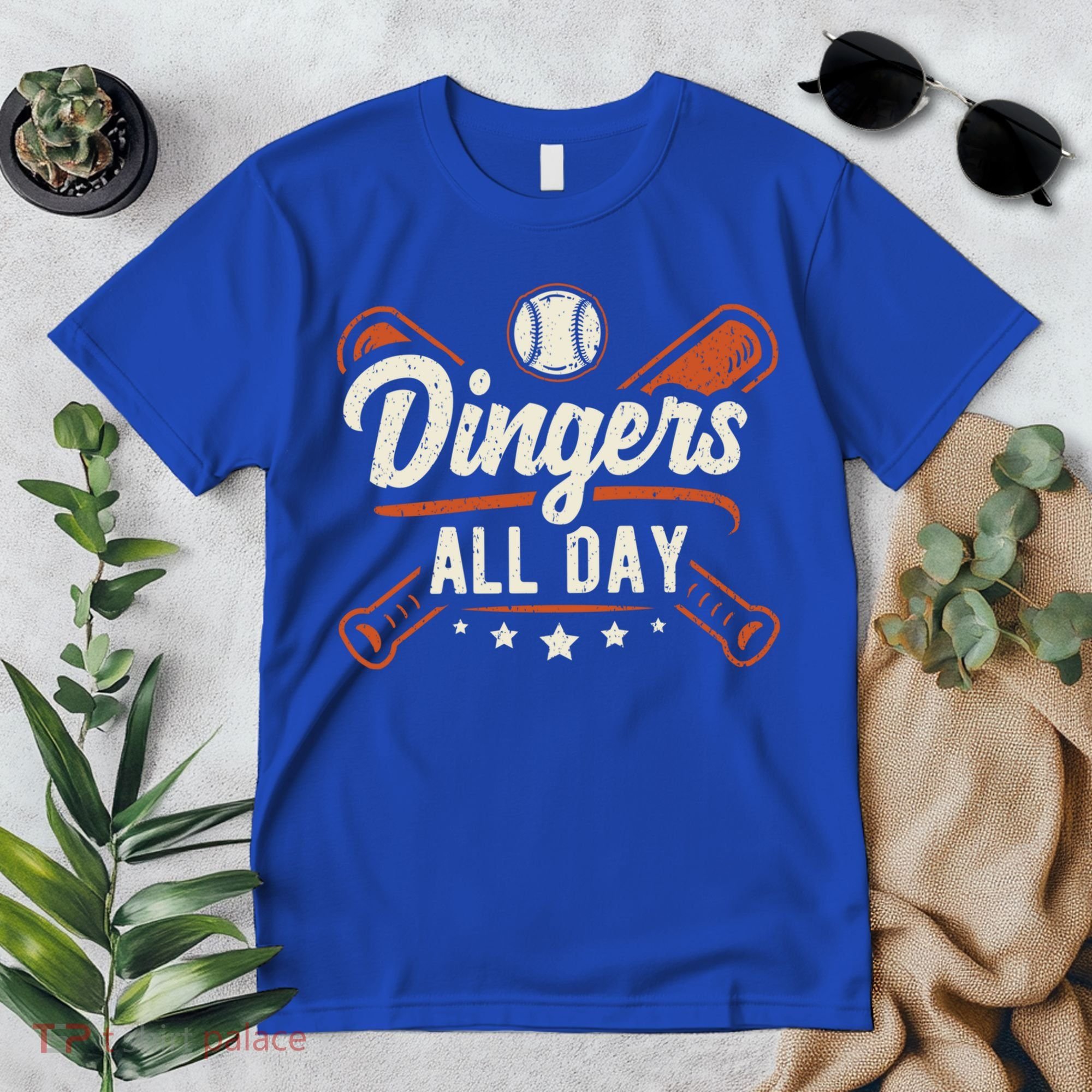 Home Runs Dingers All Day Baseball Home Run Dinger Gift Premium T-Shirt