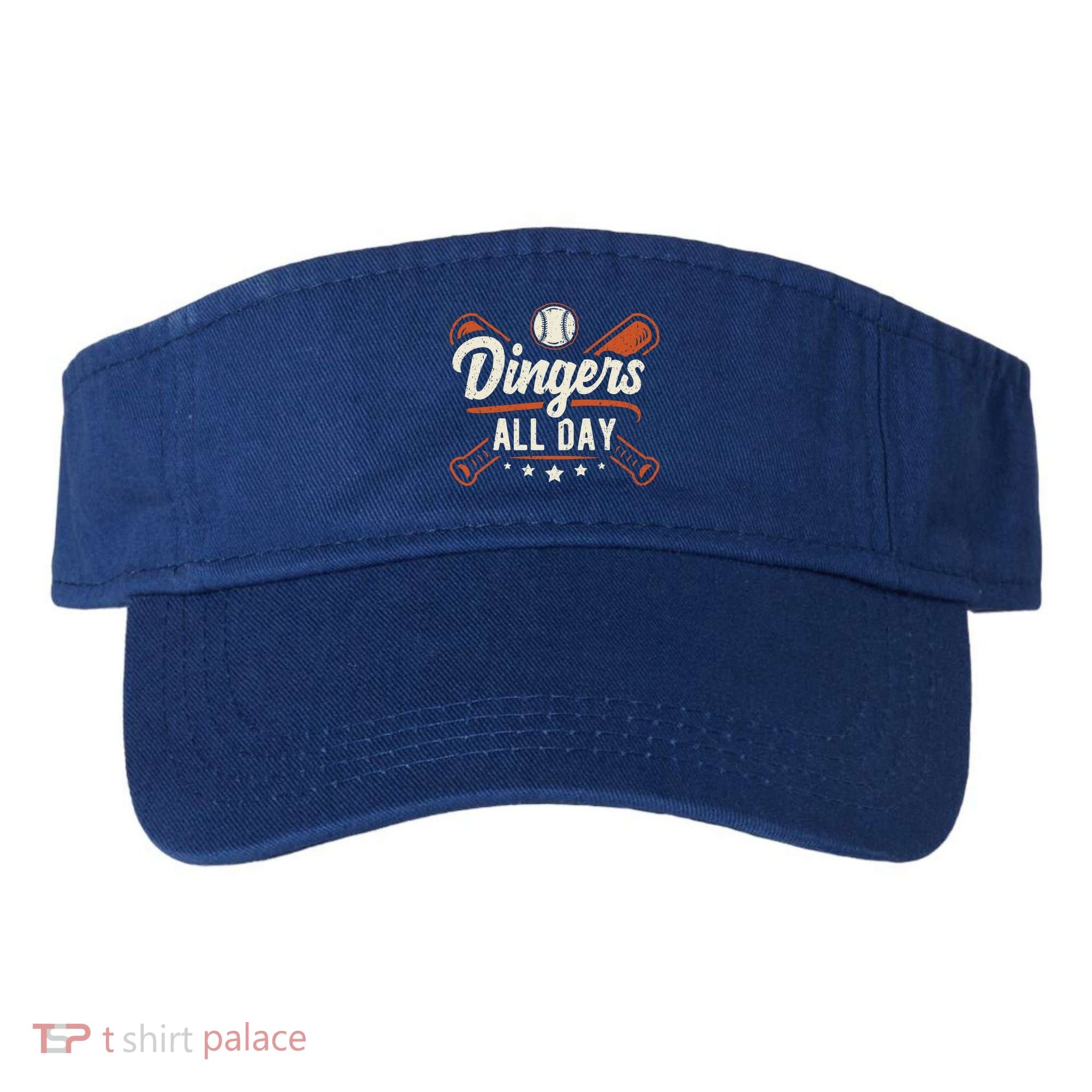 Home Runs Dingers All Day Baseball Home Run Dinger Gift Visor