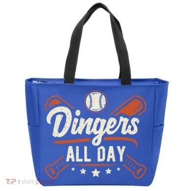 Home Runs Dingers All Day Baseball Home Run Dinger Gift Tote Bag