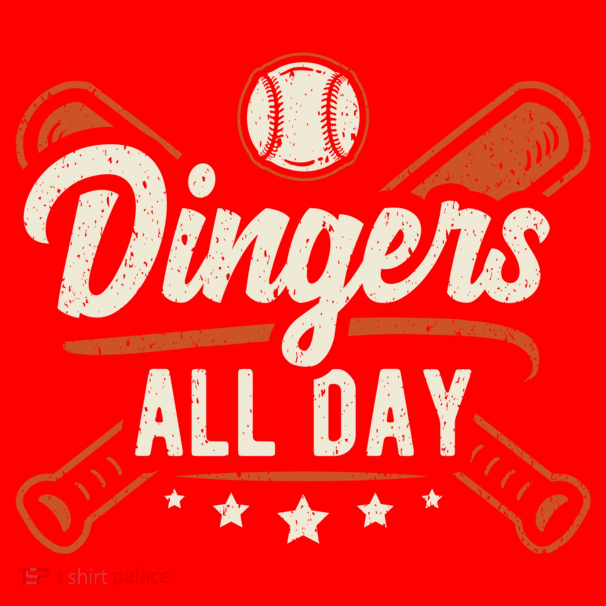 Home Runs Dingers All Day Baseball Home Run Dinger Gift Santa Hat