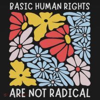 Human Rights Democrat Equality Right Floral Equality Apron thumb 3