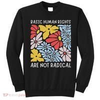 Human Rights Democrat Equality Right Floral Equality Sweatshirt thumb 0