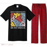 Human Rights Democrat Equality Right Floral Equality Pajama Set thumb 0