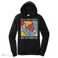 Human Rights Democrat Equality Right Floral Equality Women's Hoodie thumb 0