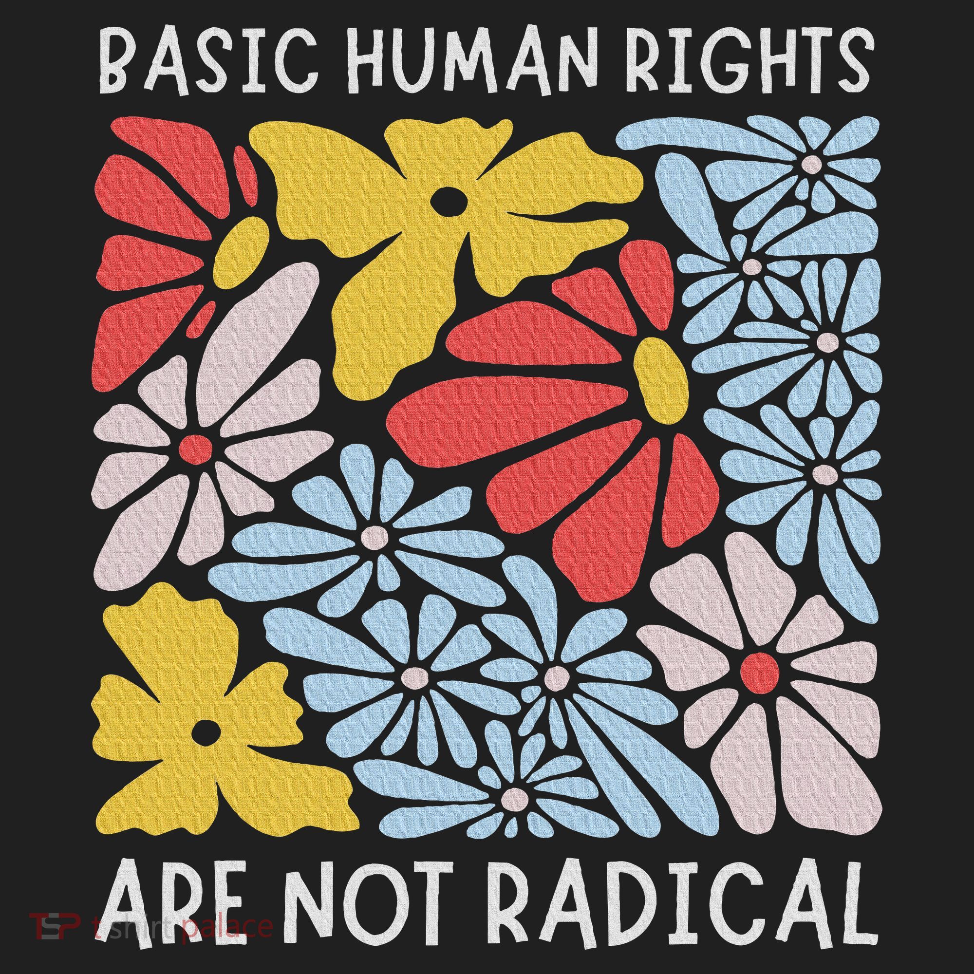 Human Rights Democrat Equality Right Floral Equality Tumbler