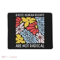 Human Rights Democrat Equality Right Floral Equality Mousepad thumb 0