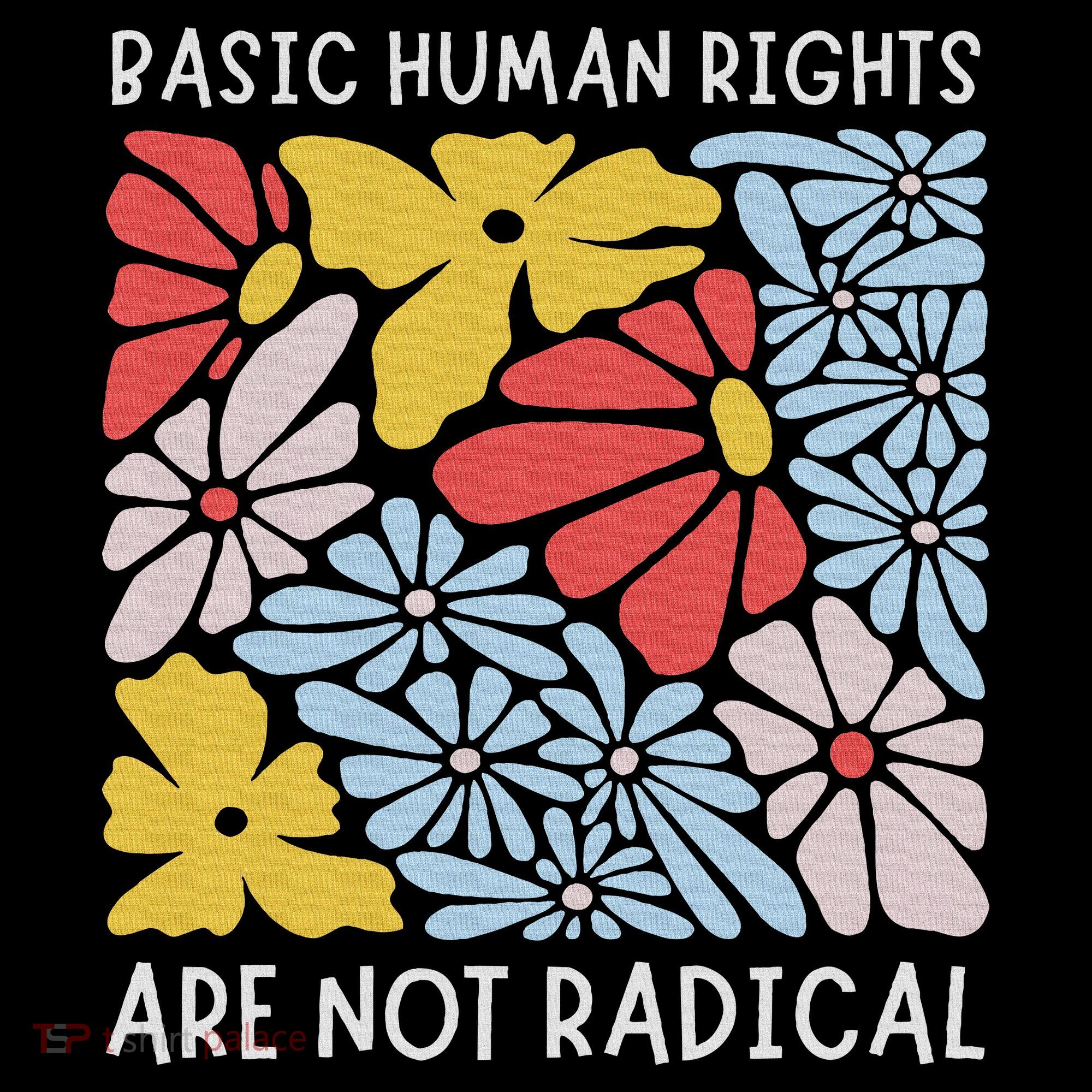 Human Rights Democrat Equality Right Floral Equality Ornament