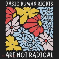 Human Rights Democrat Equality Right Floral Equality Hat thumb 2