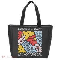 Human Rights Democrat Equality Right Floral Equality Tote Bag thumb 0