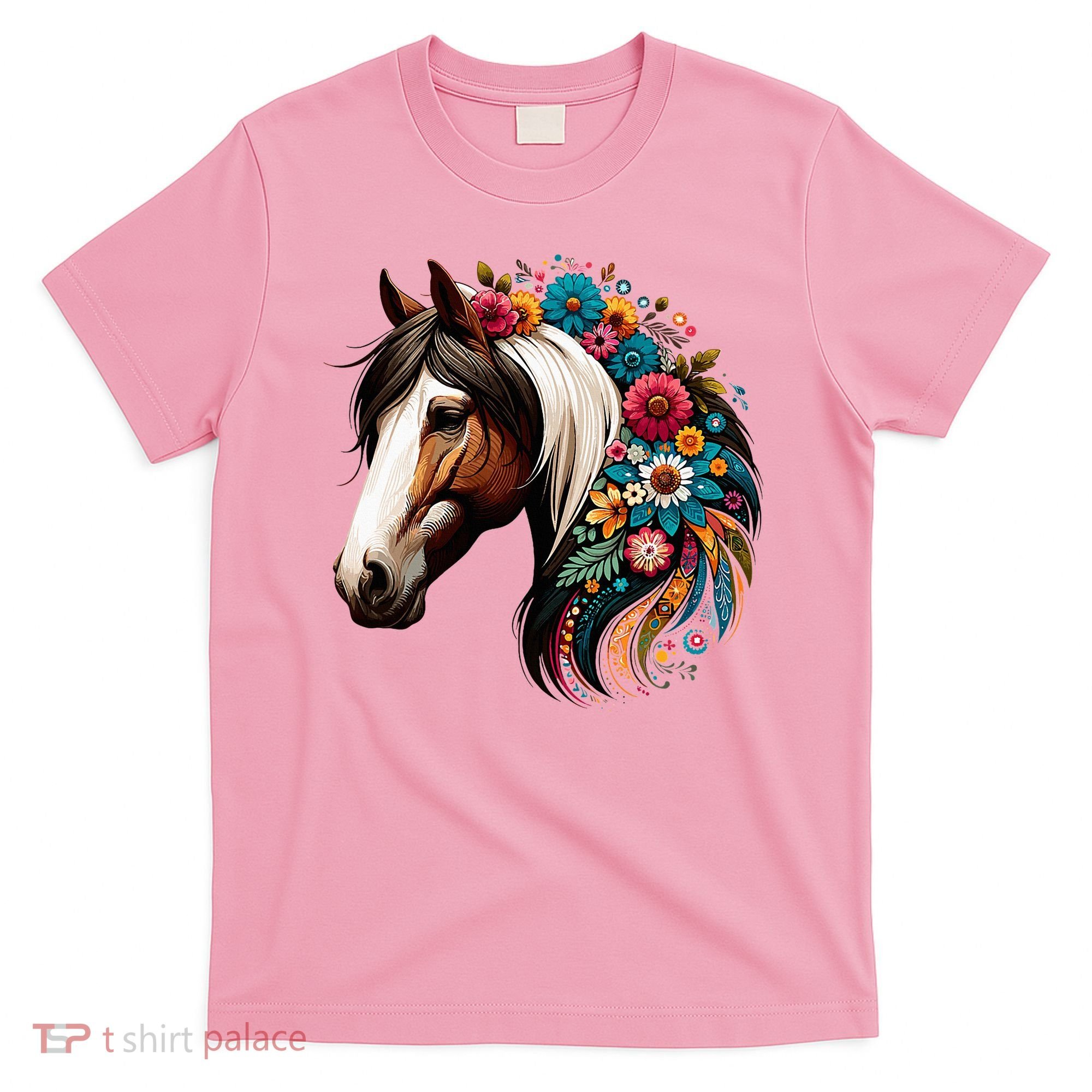 Horse Riding Equestrian Horse Portrait Western Horseback T-Shirt
