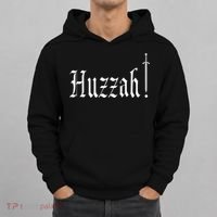Huzzah Renaissance Faire Renfest Medieval Jousting Festival Hoodie thumb 0