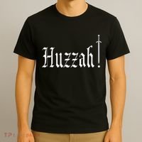 Huzzah Renaissance Faire Renfest Medieval Jousting Festival T-Shirt thumb 3