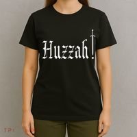 Huzzah Renaissance Faire Renfest Medieval Jousting Festival T-Shirt thumb 4