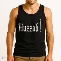 Huzzah Renaissance Faire Renfest Medieval Jousting Festival Tank Top thumb 3