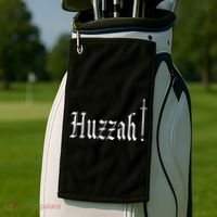 Huzzah Renaissance Faire Renfest Medieval Jousting Festival Golf Towel thumb 2