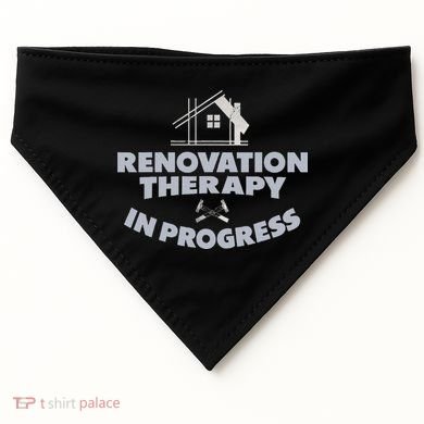 Home Renovation Funny Renovation Home Improvement  USA-Made Doggie Bandana