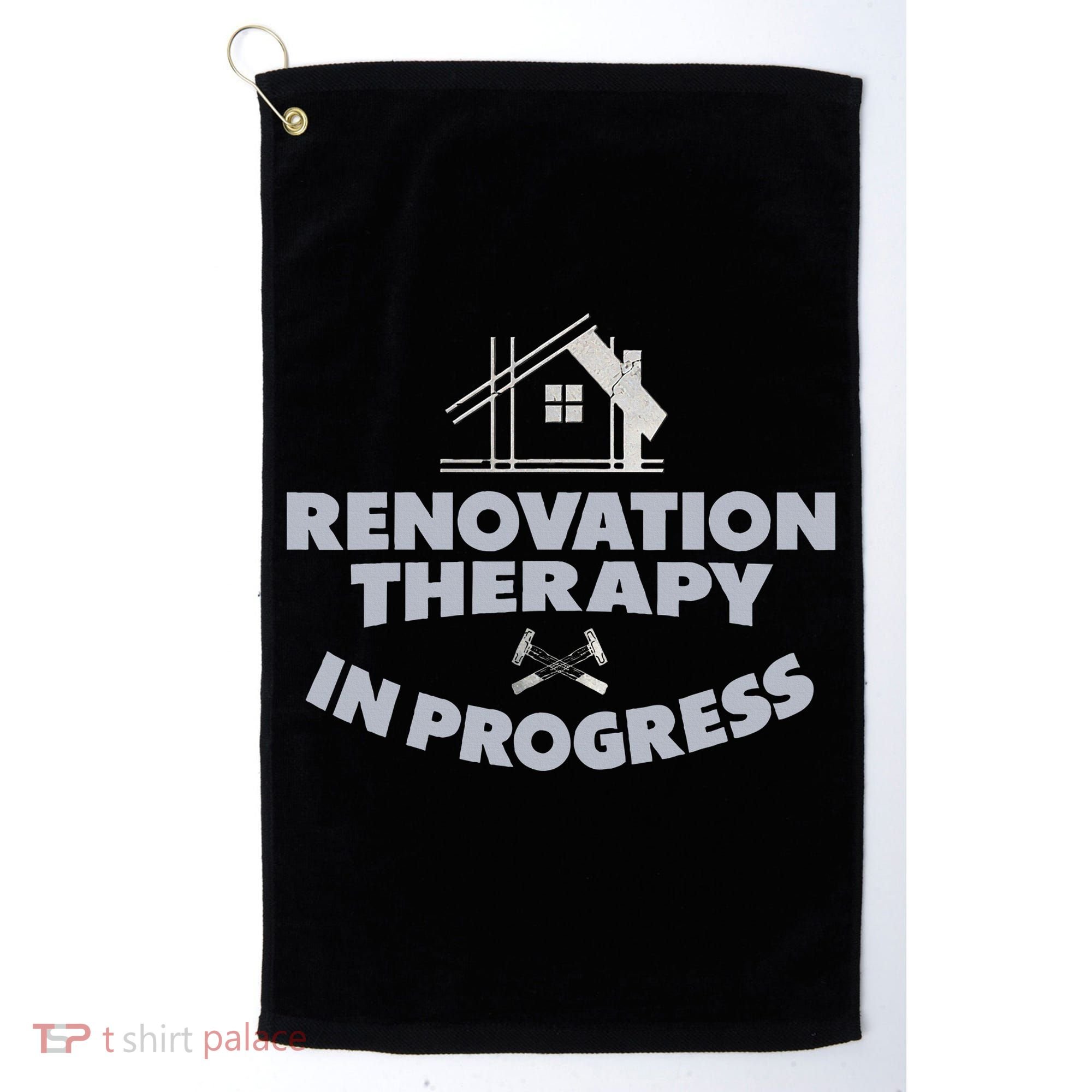 Home Renovation Funny Renovation Home Improvement  Golf Towel