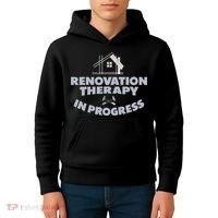 Home Renovation Funny Renovation Home Improvement  Kids Hoodie thumb 4