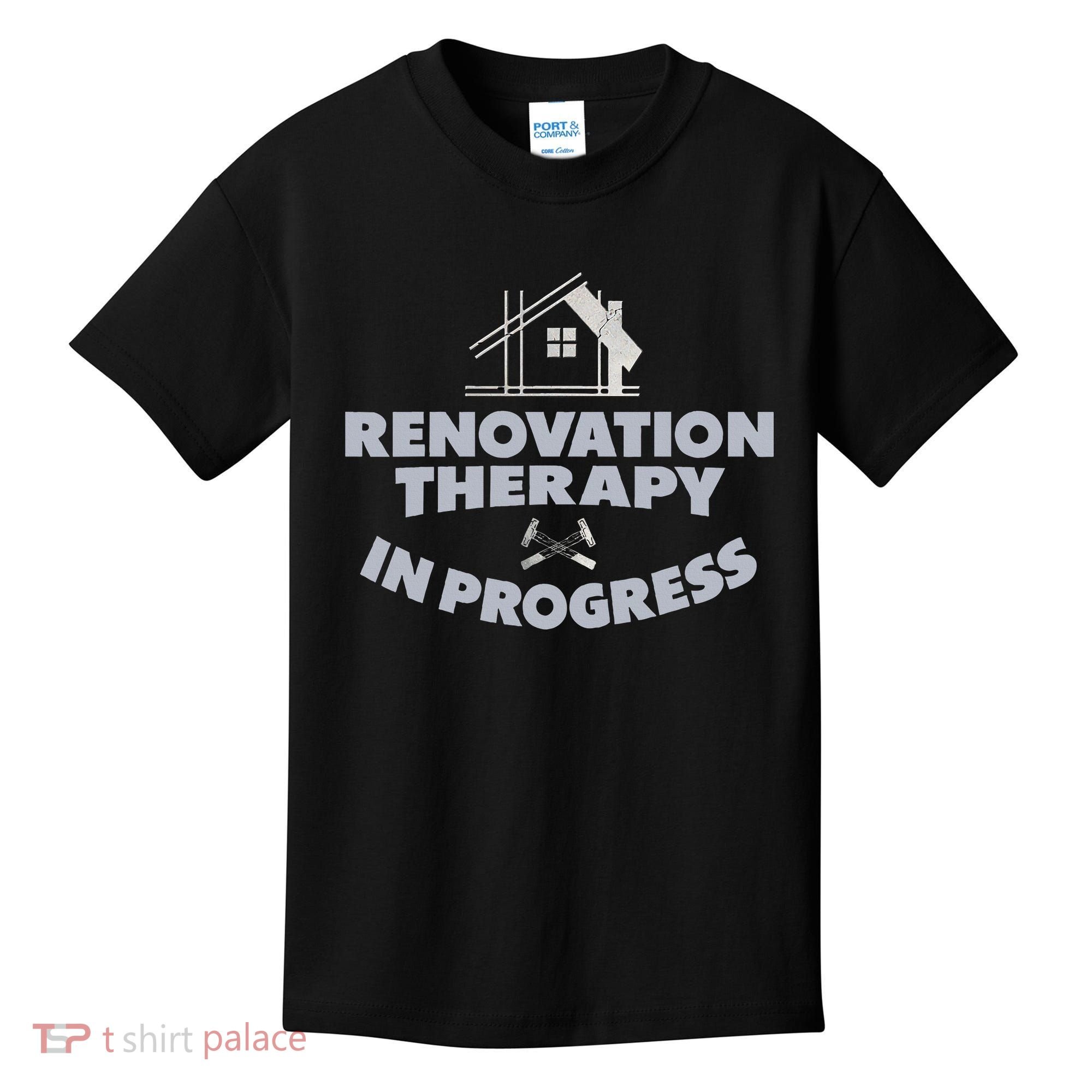 Home Renovation Funny Renovation Home Improvement  Kids T-Shirt