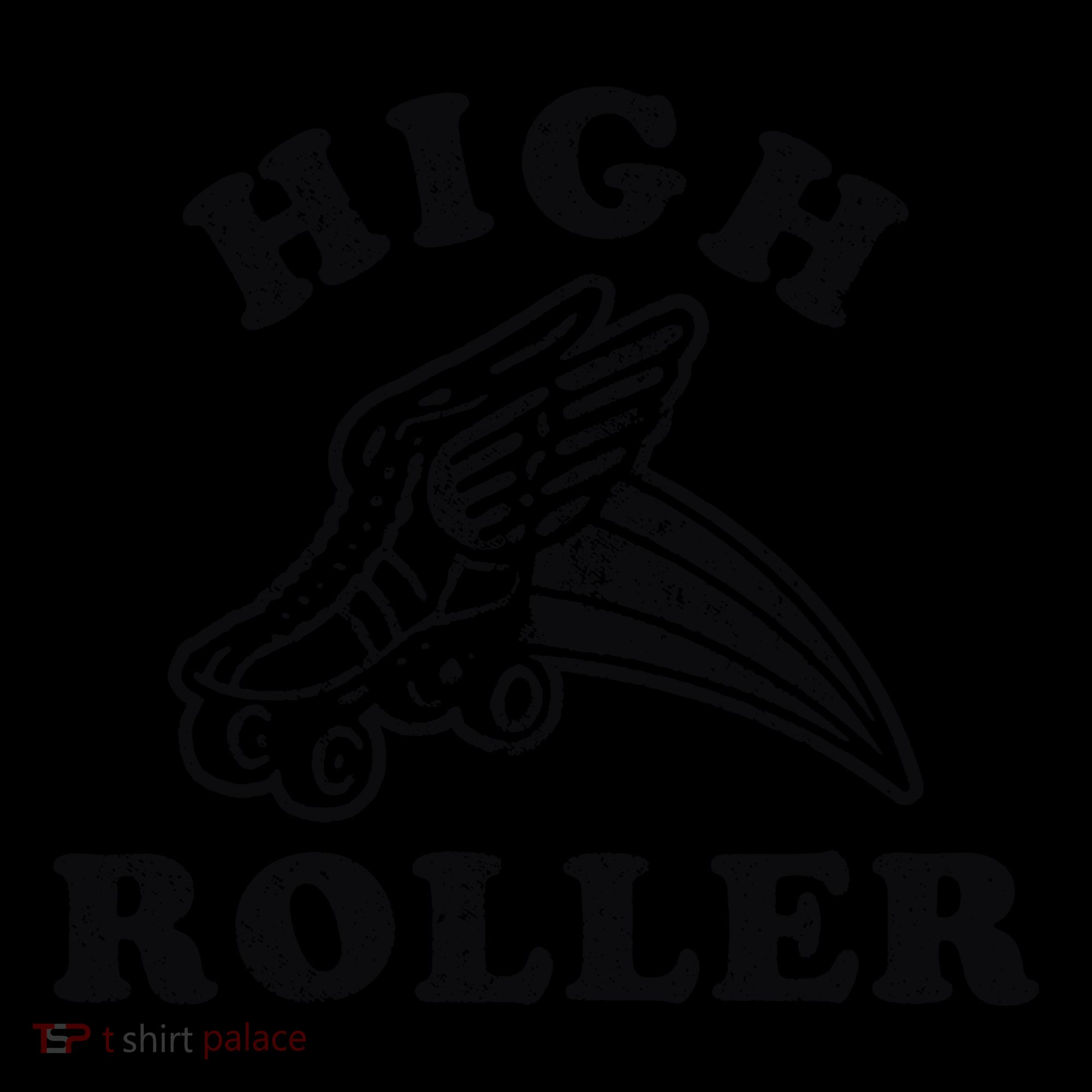 High Roller Funny Roller Skating Meme Coffee Mug