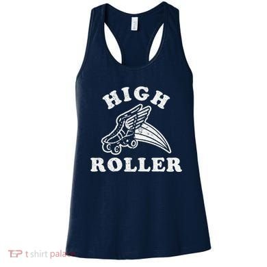 High Roller Funny Roller Skating Meme Women's Tank Top