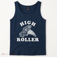 High Roller Funny Roller Skating Meme Tank Top thumb 2