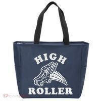 High Roller Funny Roller Skating Meme Tote Bag thumb 0
