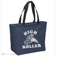 High Roller Funny Roller Skating Meme Tote Bag thumb 2