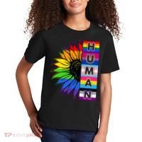 Human Rainbow Flower LGBT Pride Kids T-Shirt thumb 2