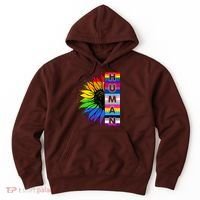 Human Rainbow Flower LGBT Pride Hoodie thumb 0