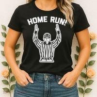 Home Run! (Football Referee) funny saying sarcastic Women's T-Shirt thumb 2